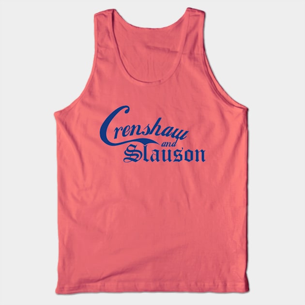 Crenshaw And Slauson Tank Top by For the culture tees